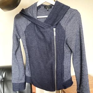 Lucky Brand navy zip jacket